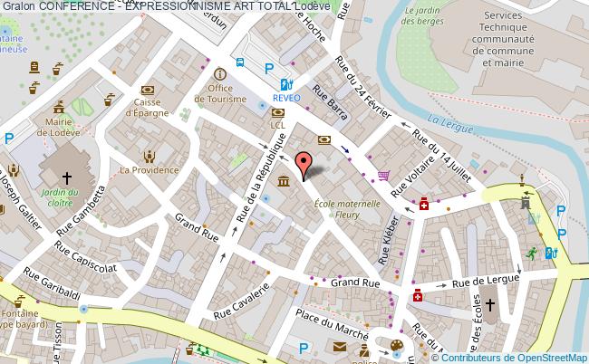 plan Conference - Expressionnisme Art Total Lodève