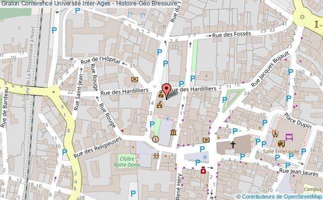 plan Conférence Université Inter-ages - Histoire-géo Bressuire