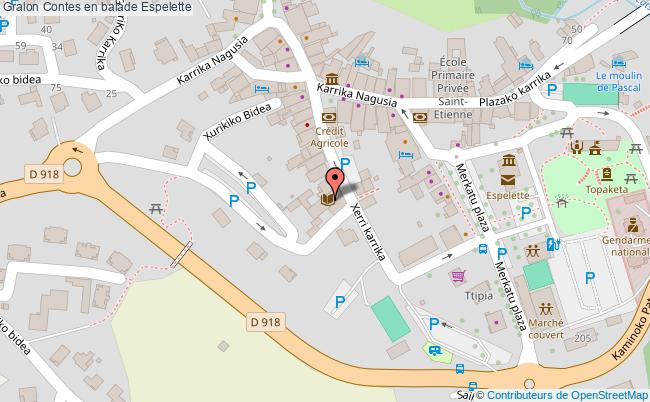 plan Contes En Balade Espelette