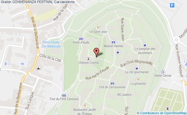 plan Convenanza Festival Carcassonne