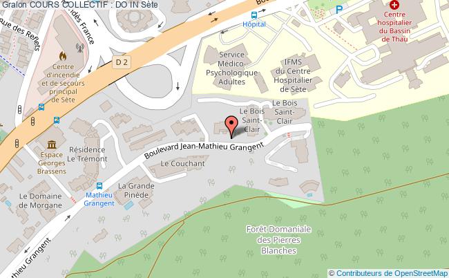 plan Cours Collectif : Do In Sète