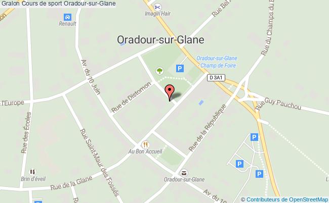 plan Cours De Sport Oradour-sur-Glane