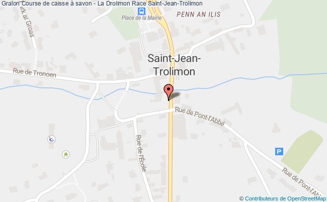 plan Course De Caisse à Savon - La Drolimon Race Saint-Jean-Trolimon