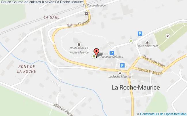 plan Course De Caisses à Savon La Roche-Maurice