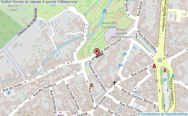 plan Course De Caisses à Savons Châteauroux