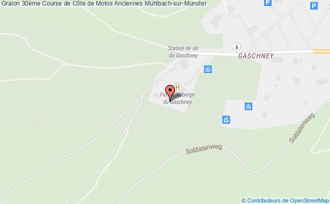 plan Course De Côte De Motos Anciennes Muhlbach-sur-Munster