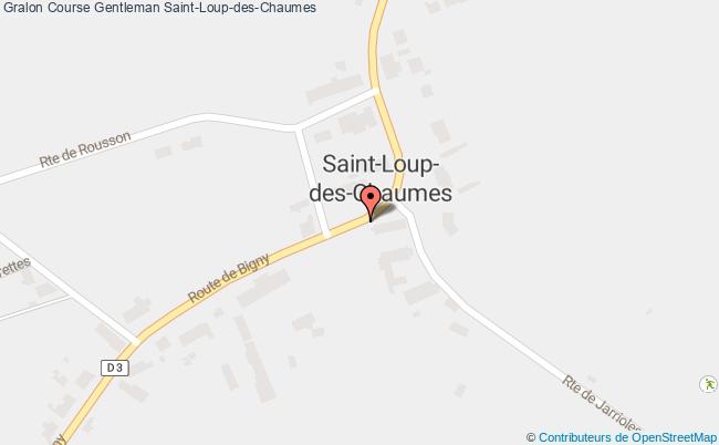 plan Course Gentleman Saint-Loup-des-Chaumes