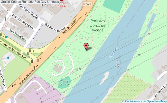 plan Course Run And Fun Day Limoges