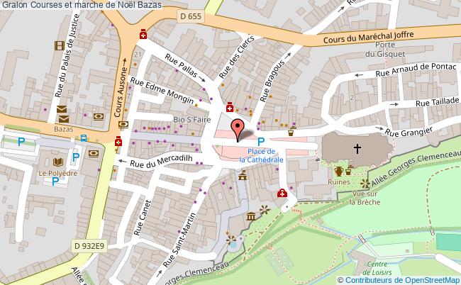 plan Courses Et Marche De Noël Bazas