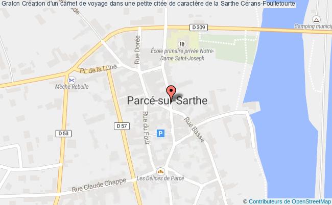 plan Création D'un Carnet De Voyage Dans Une Petite Citée De Caractère De La Sarthe Cérans-Foulletourte