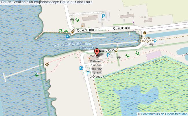 plan Création D'un Empreintoscope à Terres D'oiseaux Braud-et-Saint-Louis