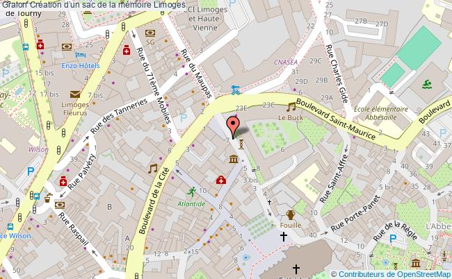 plan Création D’un Sac De La Mémoire Limoges