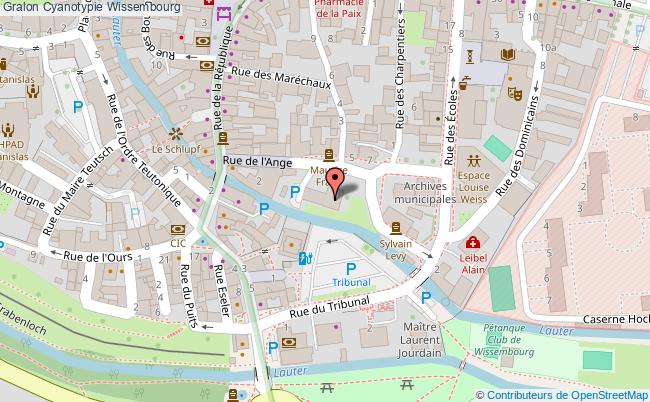 plan Cyanotypie Wissembourg