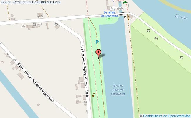 plan Cyclo-cross Châtillon-sur-Loire