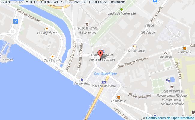 plan Dans La TÊte D'horowitz (festival De Toulouse) Toulouse