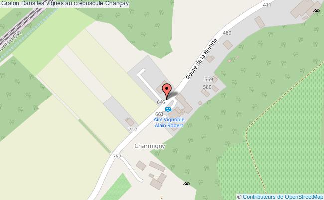 plan Dans Les Vignes Au Crépuscule Chançay