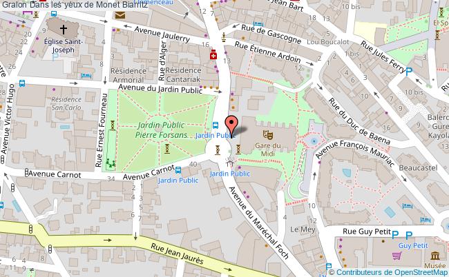 plan Dans Les Yeux De Monet Biarritz