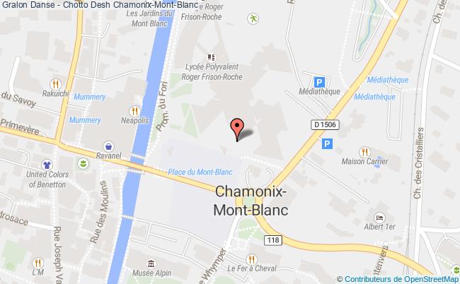 plan Danse - Chotto Desh Chamonix-Mont-Blanc