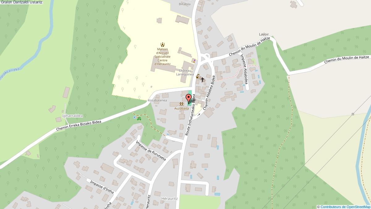 plan Dantzaldi Ustaritz