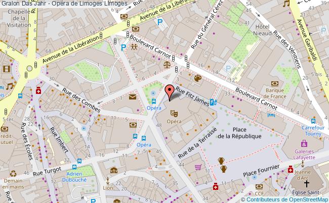 plan Das Jahr - Opéra De Limoges Limoges