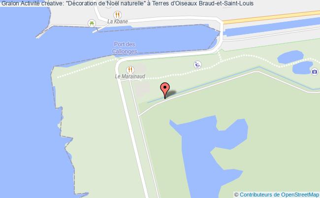 plan Décoration De Noël Naturelle à Terres D'oiseaux Braud-et-Saint-Louis