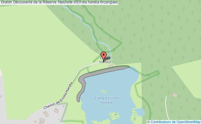 plan Découverte Des Réserves : Errota Handia Arcangues