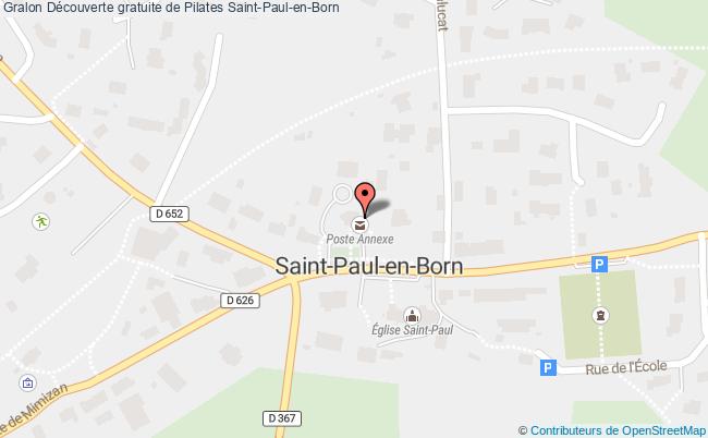 plan Découverte Gratuite De Pilates Saint-Paul-en-Born