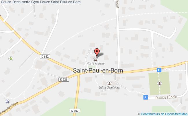 plan Découverte Gym Douce Saint-Paul-en-Born