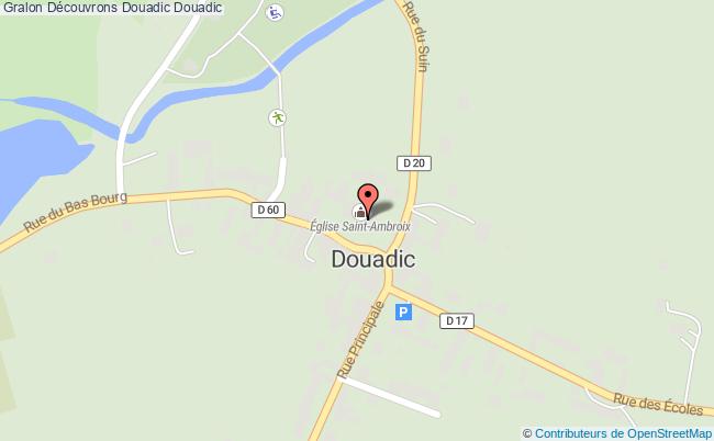 plan Découvrons Douadic Douadic