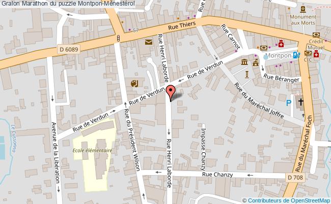 plan Défi Puzzle Montpon-Ménestérol