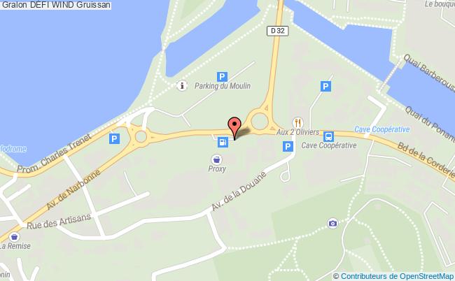 plan DÉfi Wind Gruissan