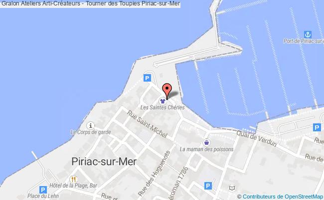 plan Démonstration D'artisanat: Tourner Des Toupies Piriac-sur-Mer