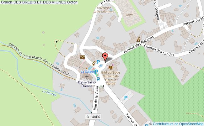 plan Des Brebis Et Des Vignes Octon