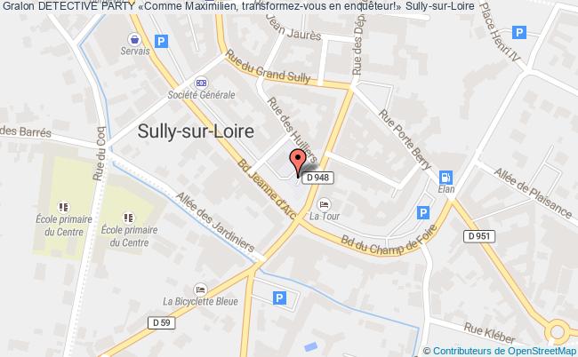 plan Detective Party «comme Maximilien, Transformez-vous En Enquêteur!» Sully-sur-Loire