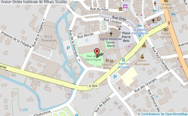 plan Dictée Nationale Du Rotary Souillac