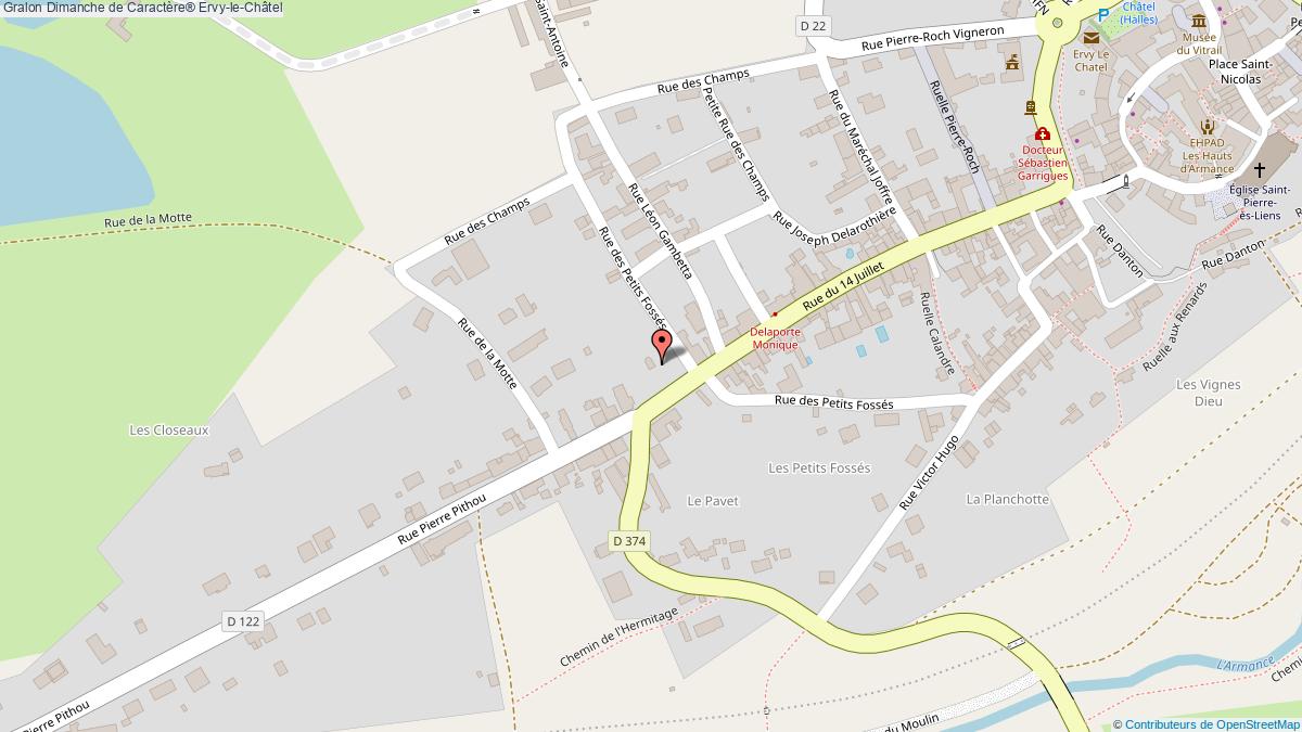 plan Dimanche De Caractère® Ervy-le-Châtel