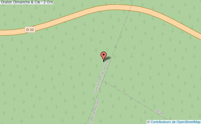 plan Dimanche & Cie - 2 Orx