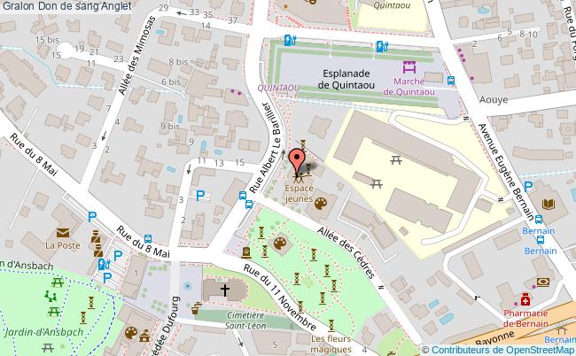 plan Don De Sang Anglet