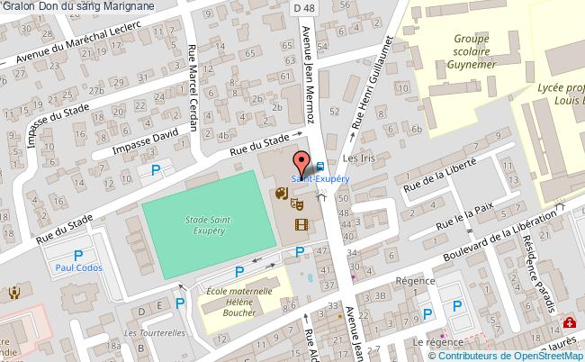 plan Don Du Sang Marignane