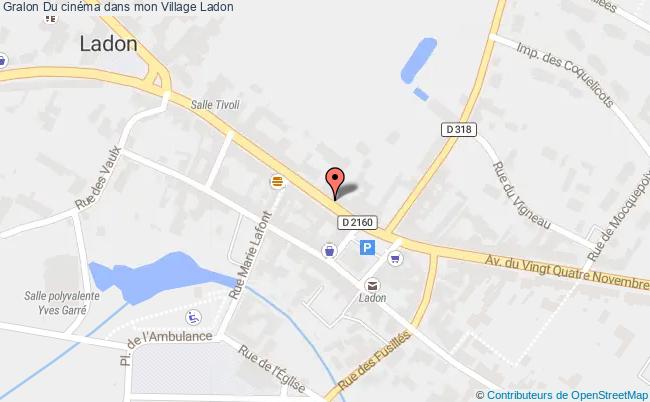 plan Du Cinéma Dans Mon Village Ladon