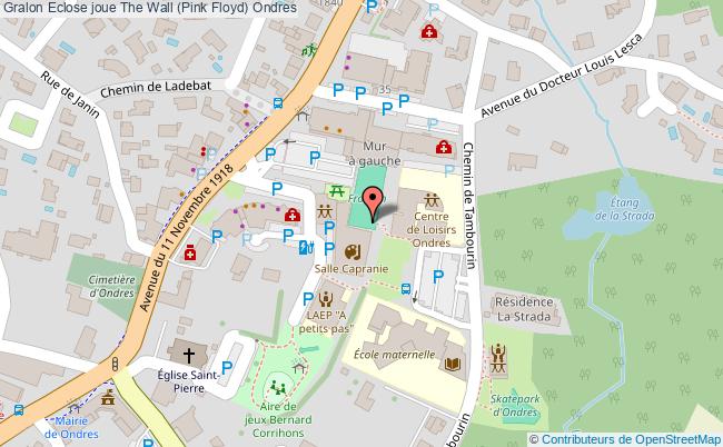 plan Eclose Joue The Wall (pink Floyd) Ondres