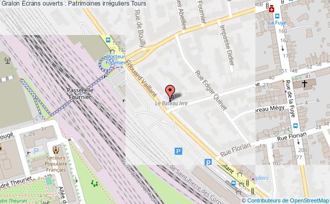 plan Écrans Ouverts : Passés Présents Tours