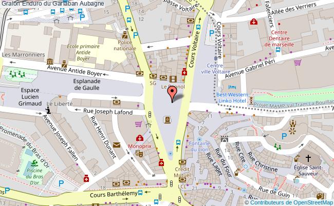 plan Enduro Du Garlaban Aubagne