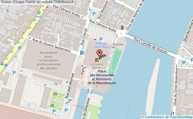 plan Escape Game Au Musée Châtellerault