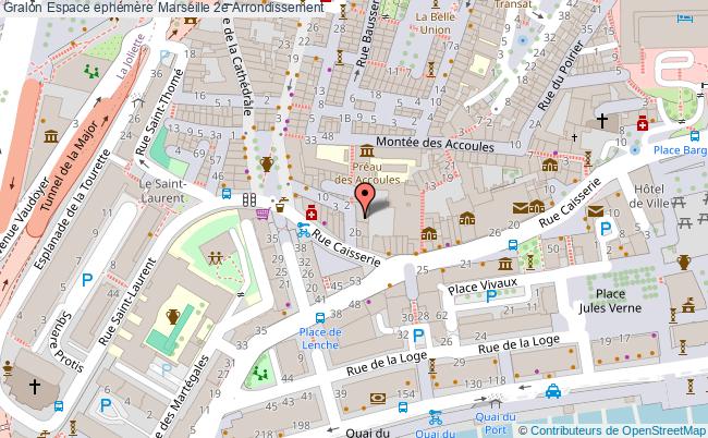 plan Espace Ephémère Marseille
