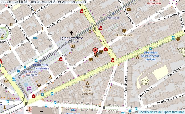 plan Eva Luisa - Tablao Marseille