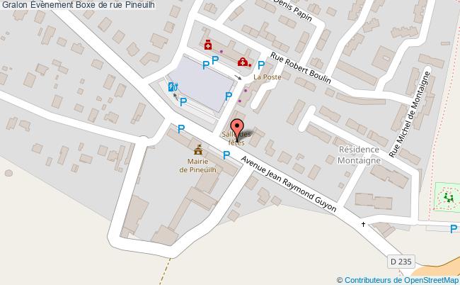 plan Évènement Boxe De Rue Pineuilh