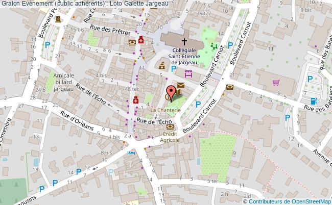 plan Evènement (public Adhérents) : Loto Galette Jargeau