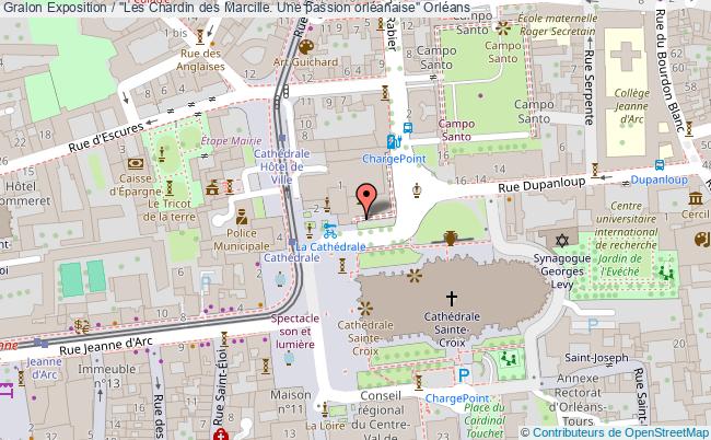 plan Exposition / "les Chardin Des Marcille. Une Passion Orléanaise" Orléans