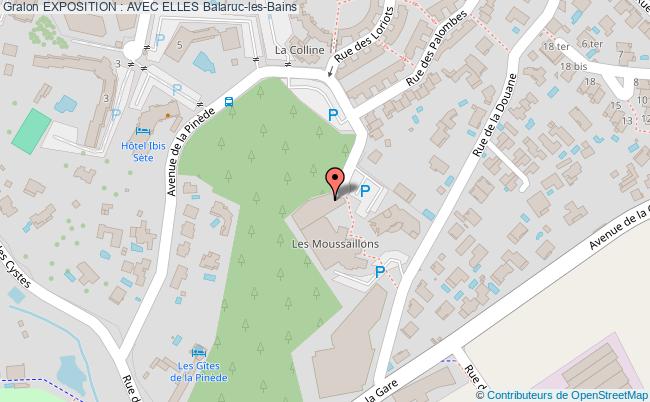 plan Exposition : Avec Elles Balaruc-les-Bains